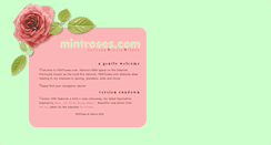Desktop Screenshot of mintroses.com